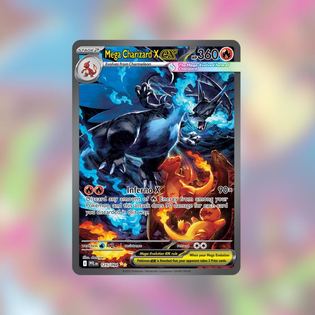 [ พร้อมส่ง! ] แยกซอง รุ่น Display Booster การ์ดเกมโปเกมอน Pokémon TCG Mega Evolution – Phantasmal Flames (ENG) การ์ดสะสม สาวกโปเกม่อน (p2) (80 g)