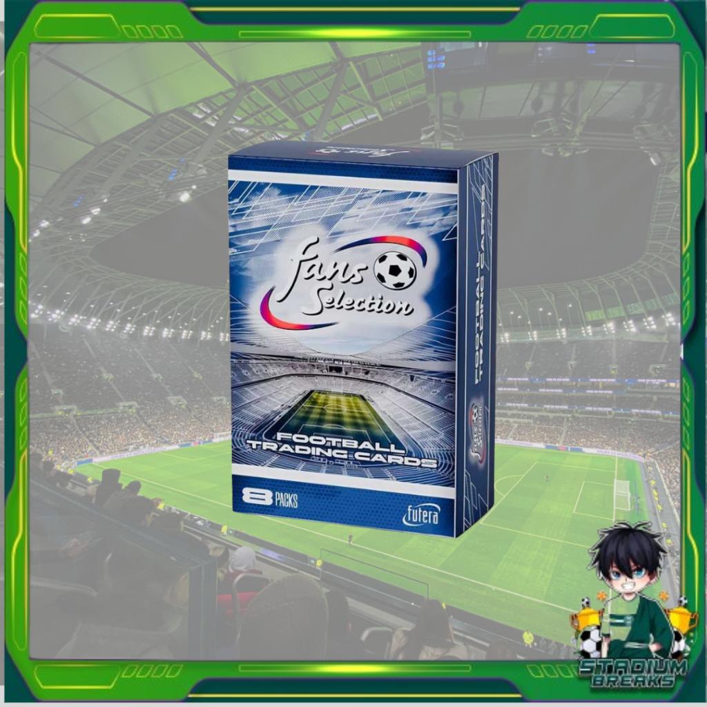 [ ยกกล่อง ] พร้อมส่ง!! Futera Fans Selection Series 1 World Football : Hobby Box  การ์ดเกม  (p3) ( 250 กรัม )