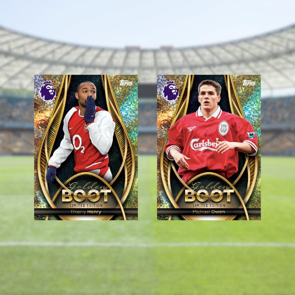 พร้อมส่ง! การ์ดฟุตบอล Topps Premier League 2026 - Debut Edition - Golden Boot Tin (p3)