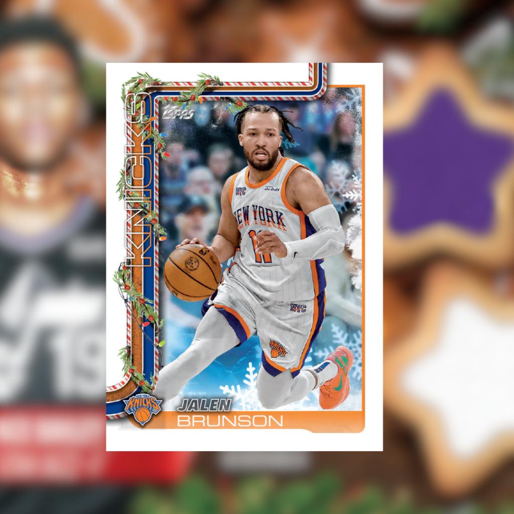 [ ยกกล่อง ] 2025-26 Topps Holiday Basketball Mega Box  (p3)(380g)