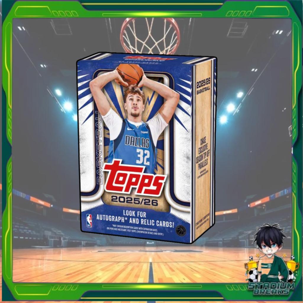 [ ยกกล่อง ] พร้อมส่ง!!  2025-26 Topps NBA Basketball Value Box (p4)
