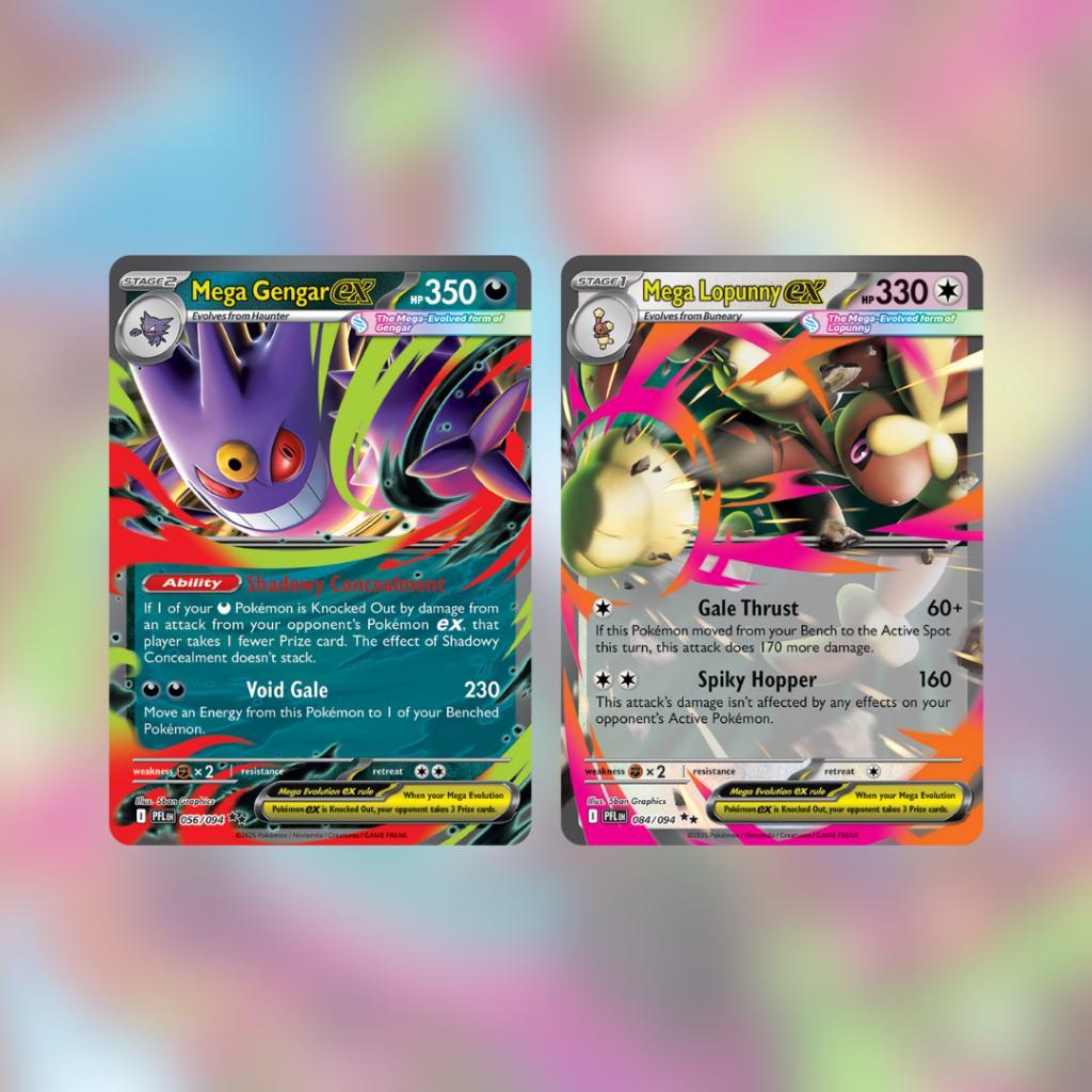 [ พร้อมส่ง! ] แยกซอง รุ่น Display Booster การ์ดเกมโปเกมอน Pokémon TCG Mega Evolution – Phantasmal Flames (ENG) การ์ดสะสม สาวกโปเกม่อน (p2) (80 g)