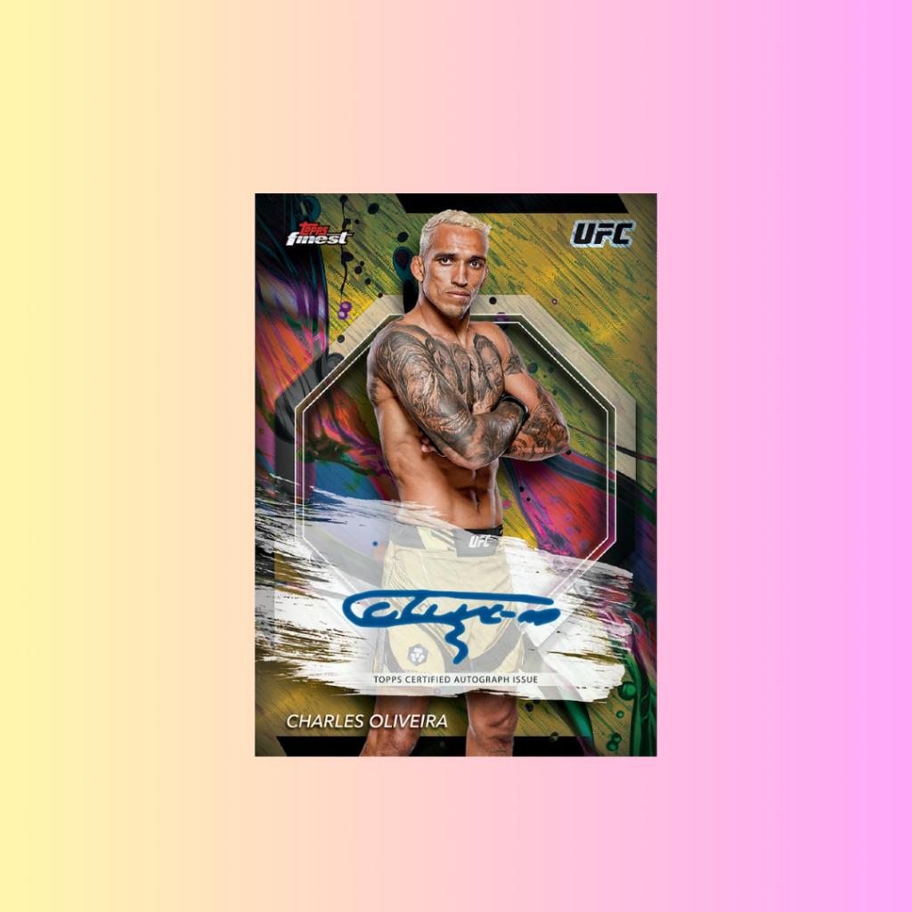พร้อมส่ง! กล่องการ์ดสะสมนักมวย  2024 Topps Finest UFC การันตี 1 ลายเซ็นต์!! การันตีลายเซ็นต์ (p4)