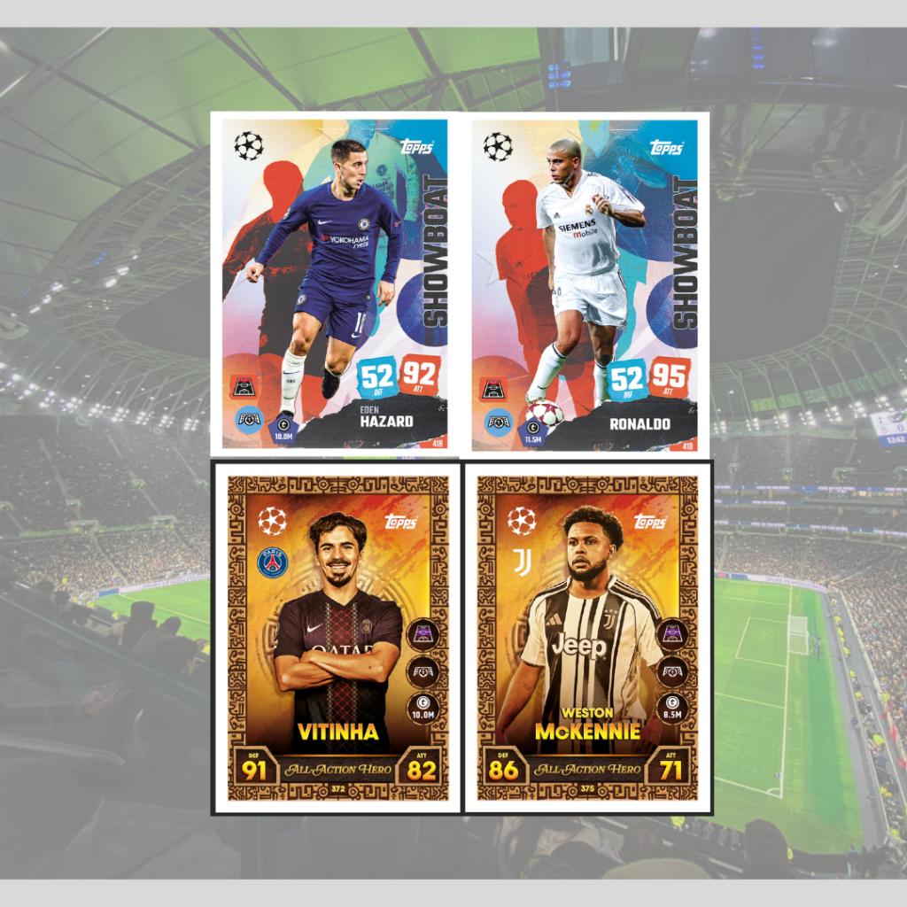 [ ยกกล่อง ] พร้อมส่ง!! 2025-26 Topps Match Attax UEFA Champions League Mega Tin การ์ดสะสม การ์ดสะสมกิฬา (p3) ( 300 กรัม )
