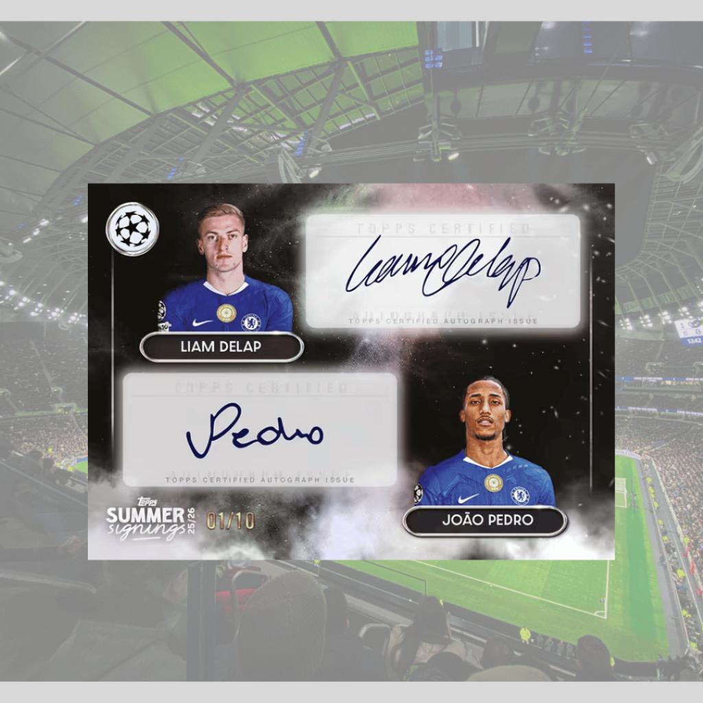 [ ยกกล่อง ] พร้อมส่ง!! 2025-26 Topps UEFA Club Competitions Summer Signings พร้อมส่ง!! (p3)(270g)
