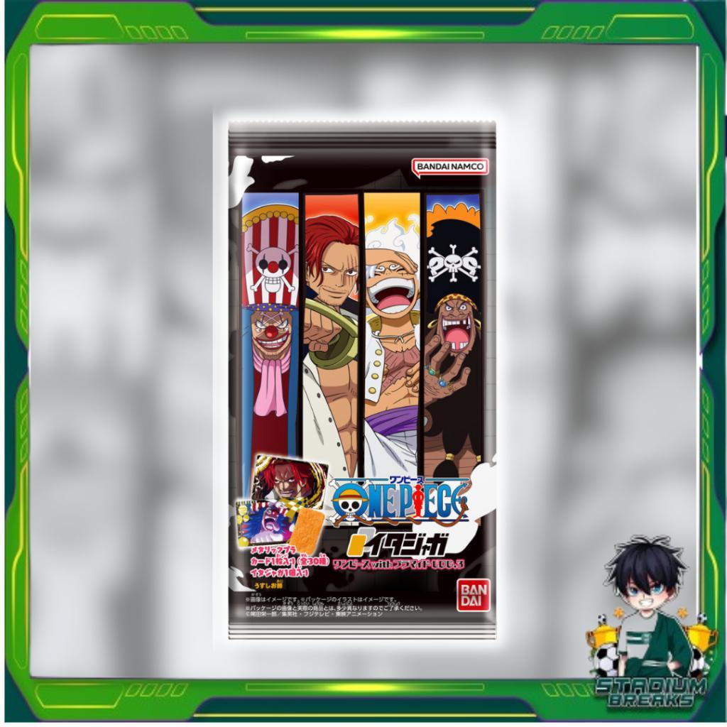 [ แยกซอง ] การ์ดสะสม One Piece : Itajaga One Piece with Pulamide Log.3 สินค้าพร้อมส่ง !!  (p3)(70g)