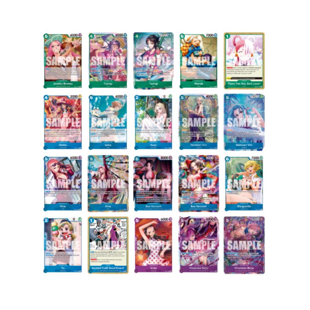 [ ยกกล่อง ] พร้อมส่ง!! การ์ดเกมวันพีซ ชุดพิเศษ Extra Booster ONE PIECE Heroines Edition [EB03] Bandai  Ver.Eng (p3) (750g)