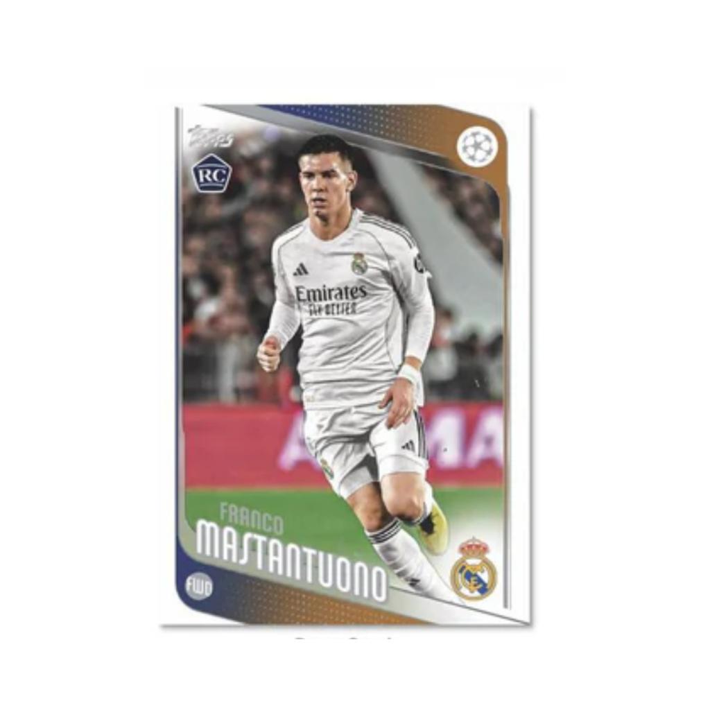 [ ยกกล่อง ] พร้อมส่ง!! 2025-26 Topps UEFA Club Competitions Soccer Hobby การ์ดสะสมฟุตบอล (p3)(500g)