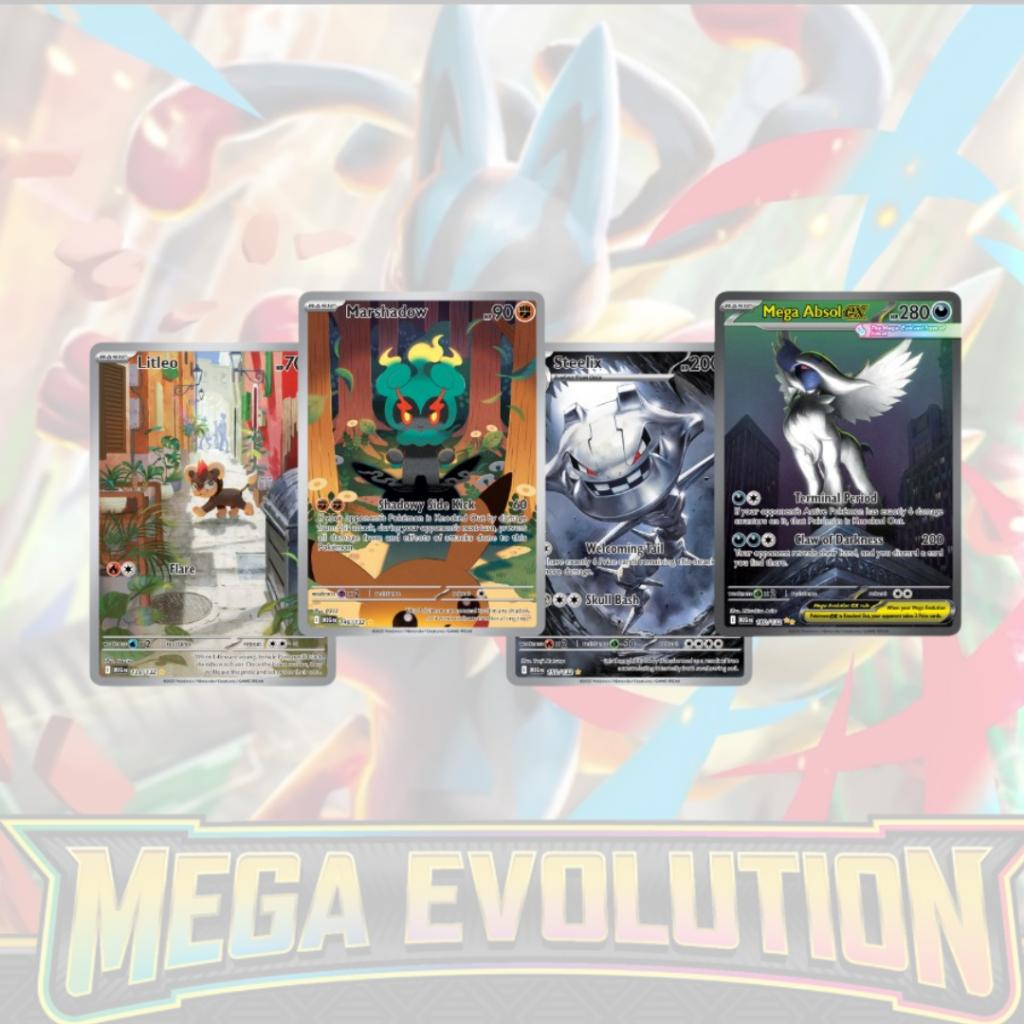 [ พร้อมส่ง! แยกซอง! ] ซองการ์ดโปเกมอนภาษาอังกฤษ Pokemon TCG: Mega Evolution  Booster Pack (p2)