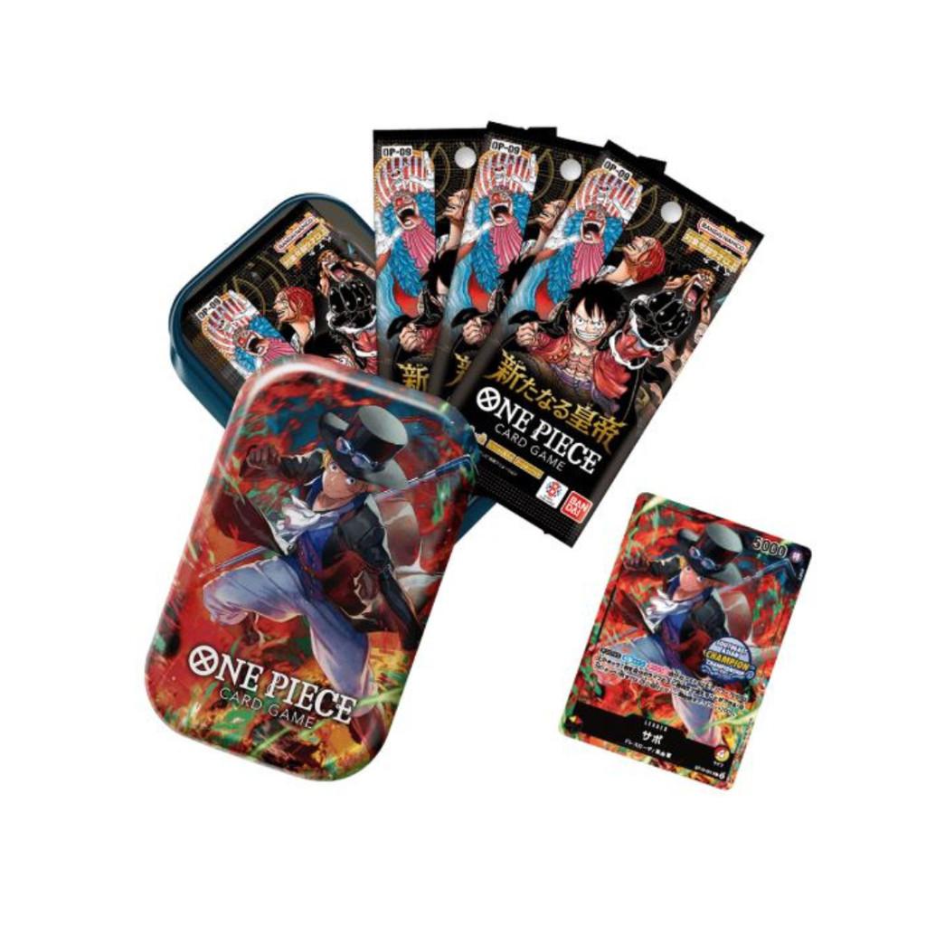 พร้อมส่ง! กล่องการ์ดเกม ONE PIECE CARD GAME  กล่องเหล็ก Mini-tin Pack Set VOL.1  (p3) (210g)