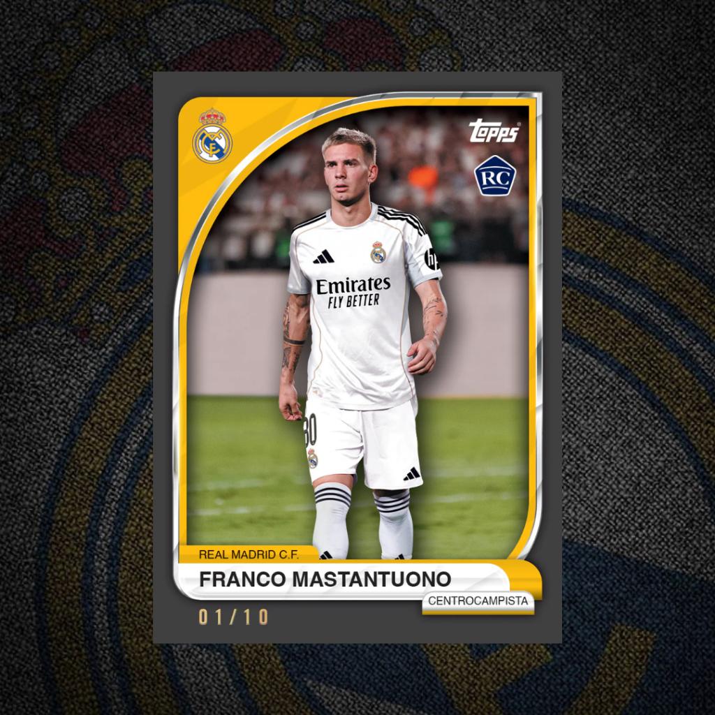 [ ยกกล่อง] พร้อมส่ง!! 2025-26 Topps Collectors Tin : Real Madrid สาวกราชันชุดขาว (p3)