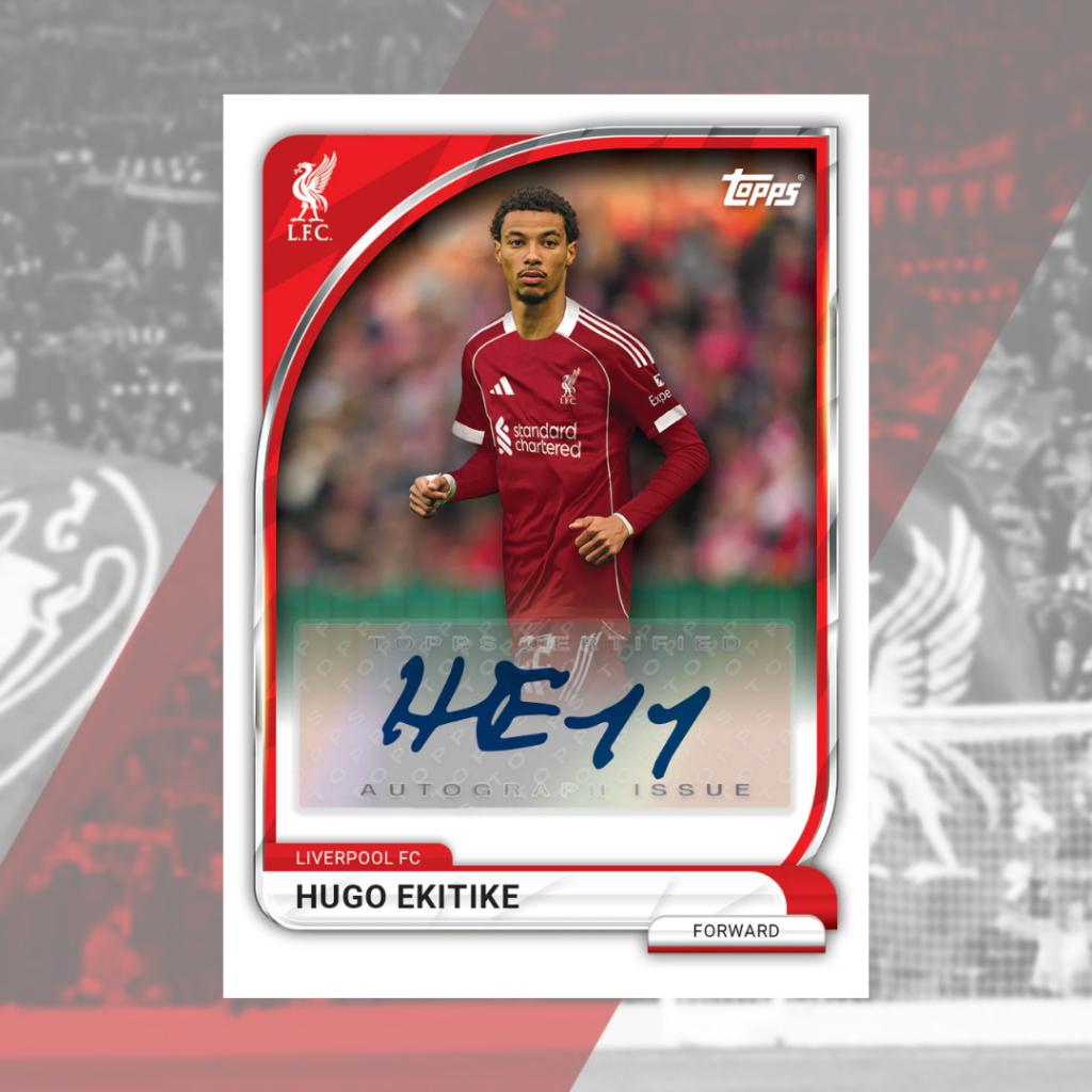 [ ยกกล่อง] พร้อมส่ง!! 2025-26 Topps Collectors Tin : Liverpool  สาวกหงส์แดงห้ามพลาด (p3)