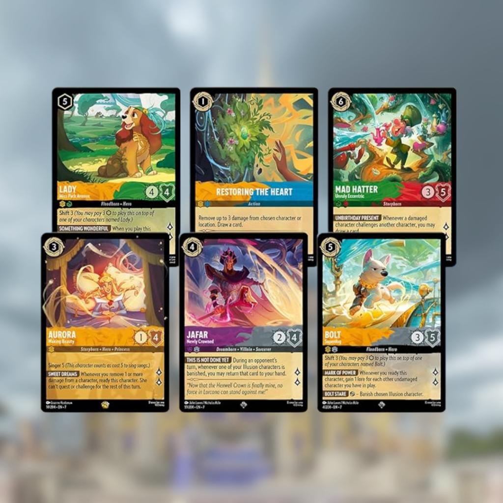 [ แยกซอง ] การ์ดสะสม Disney Lorcana : Archazia’s Island Booster Pack พร้อมส่ง!! (P3)(80g)