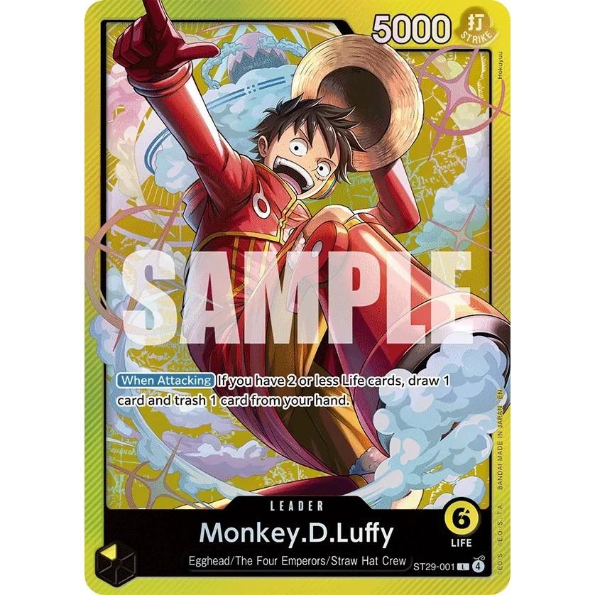 [ ยกกล่อง ] พร้อมส่ง!! ONE PIECE CARD GAME STARTER DECK -Egghead- [ST-29] Ver.English สินค้าใหม่ล่าสุด (p3) (280g)