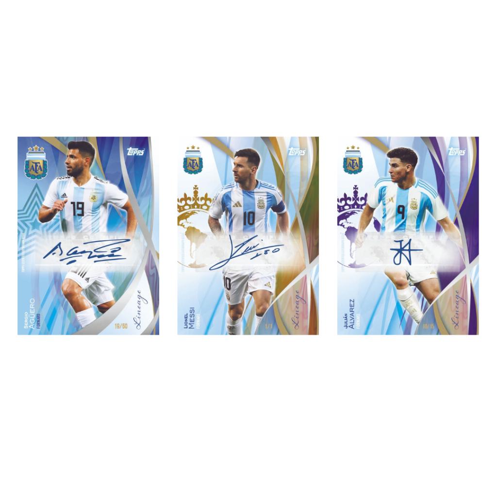 ยกกล่อง!! กล่องการ์ดฟุตบอลพรีเมี่ยม Topps Argentina Lineage 2024   (p3)