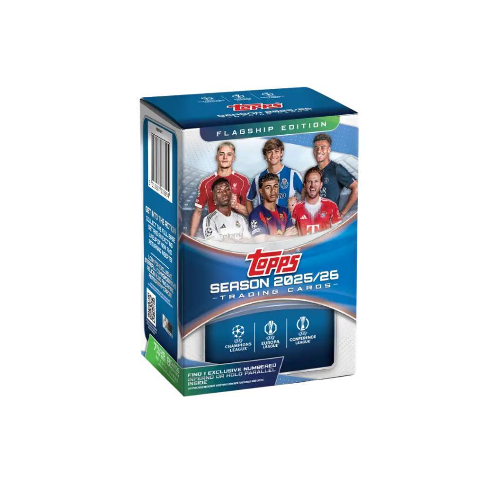 [ แยกซอง ] พร้อมส่ง!! 2025-26 Topps UEFA Club Competitions - Value Box การ์ดสะสมฟุตบอล (p3)(130g)