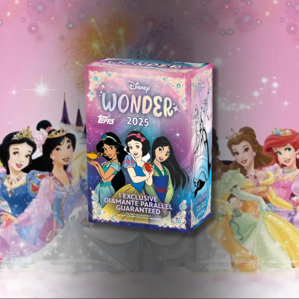 [ แยกซอง ] 2025 Topps Disney Wonder Value Box การ์ดสะสม พร้อมส่ง (p0)