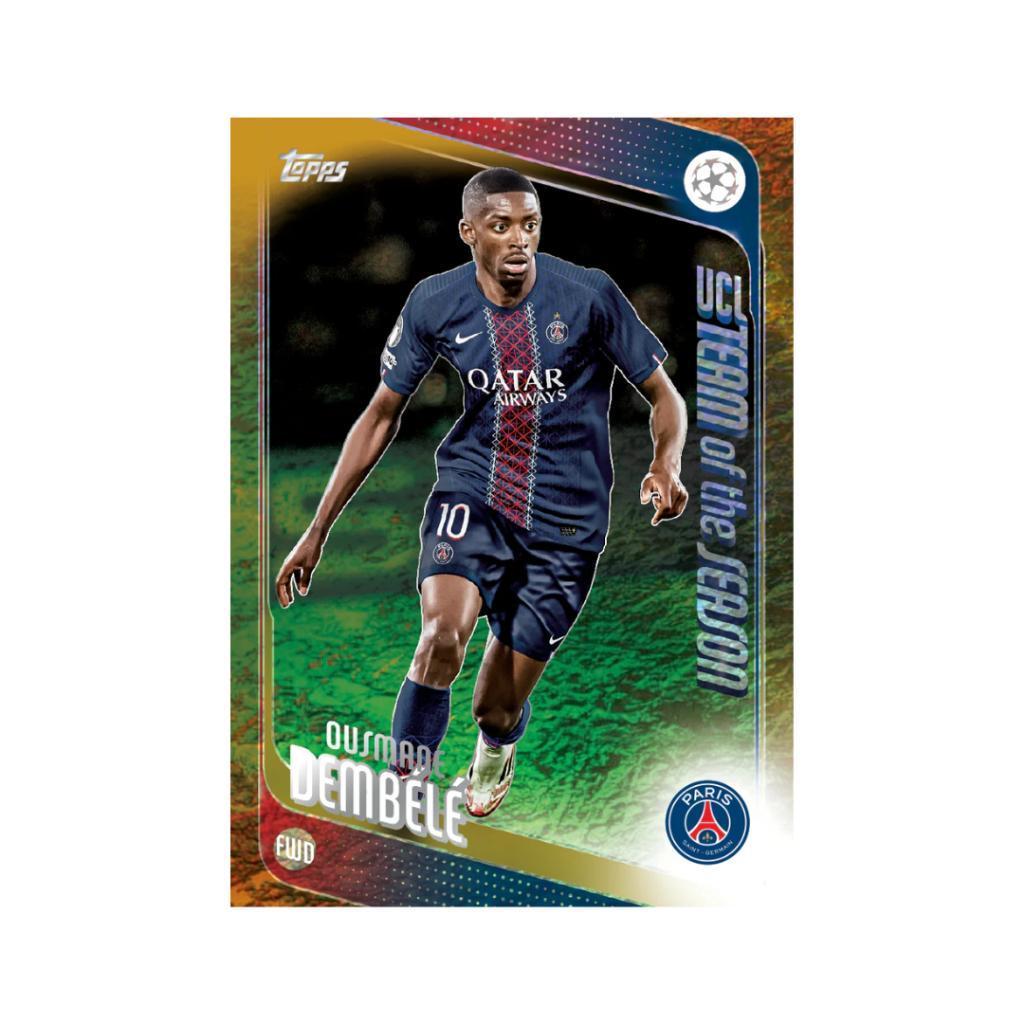 [ แยกซอง ] พร้อมส่ง!! 2025-26 Topps UEFA Club Competitions - Value Box การ์ดสะสมฟุตบอล (p3)(130g)