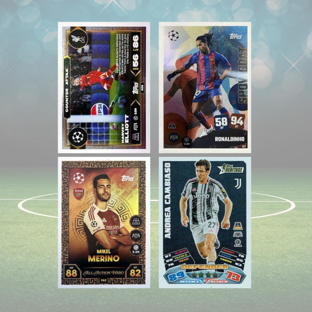 [ พร้อมส่ง! ] แยกซอง การ์ดสะสมฟุตบอล Topps UCC Match Attax 2025/26 (p4)