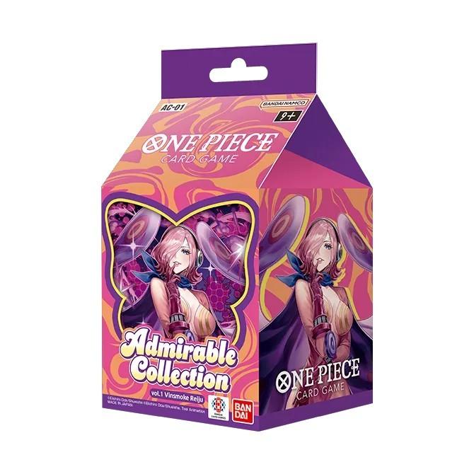 [ ยกกล่อง ] พร้อมส่ง!! ONE PIECE CARD GAME Admirable Collection vol.1 Vinsmoke Reiju [AC-01] สินค้าใหม่ล่าสุด (p3) (330g)