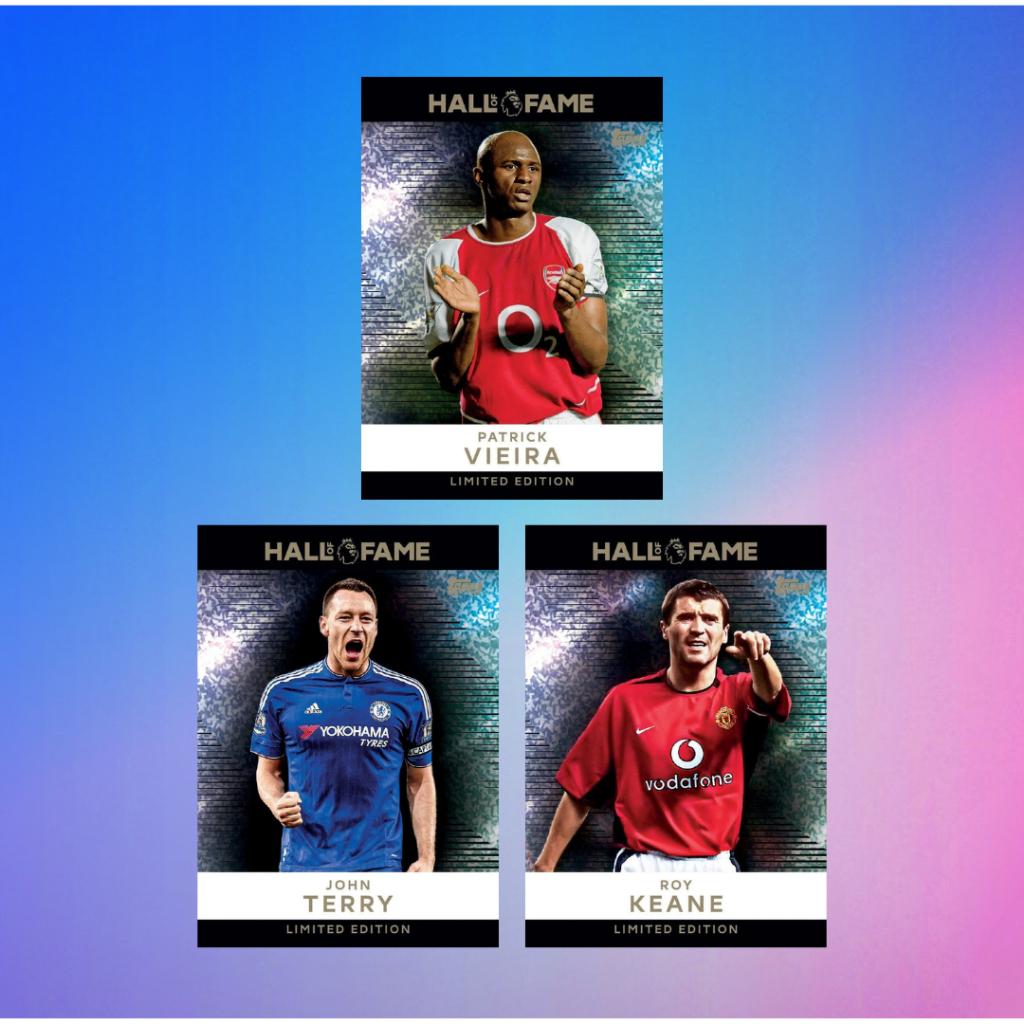[ พร้อมส่ง!! ] การ์ดสะสมฟุตบอล Topps Premier League 2026 Super Tin - Hall of Fame Series #1 #2 #3 ใหม่ล่าสุด! (p4) ( 420 กรัม )