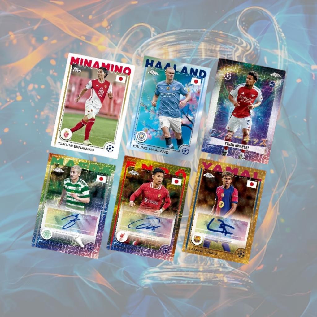 [ แยกซอง ] พร้อมส่ง!! 2024-25 Topps UEFA Club Competitions Japan Edition การ์ดสะสมกิฬา (p3)