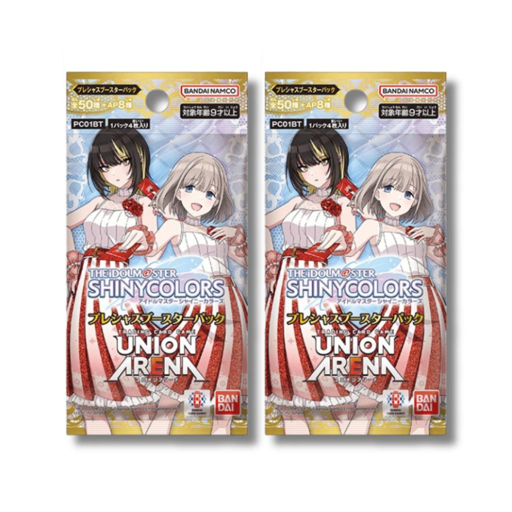 [ แยกซอง!! ] การ์ดเกม UNION ARENA PRECIOUS BOOSTER PACK THE IDOLM@STER SHINY COLORS [PC01BT] ใหม่ล่าสุด! (p3) (80g)