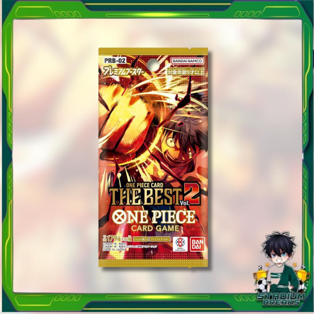 [ พร้อมส่ง!! ] แยกซอง การ์ดเกมวันพีซ PREMIUM BOOSTER -ONE PIECE CARD THE BEST vol.2- [PRB02] : Bandai สาวกวันพีชห้ามพลาด สินค้าใหม่ล่าสุด (p3)
