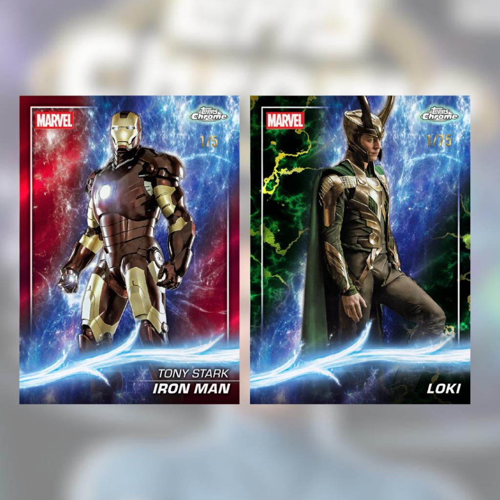 [ ยกกล่อง ] พร้อมส่ง! การ์ดสะสม 2025 Topps Marvel Studios Chrome - Value Box (p3) (205g)