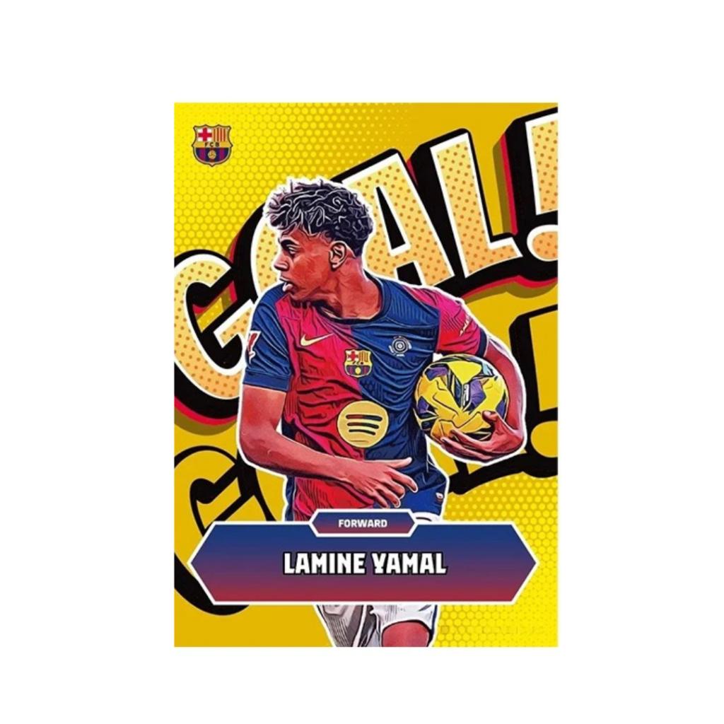 [ ยกกล่อง ] พร้อมส่ง 2024-25 Panini ELEVENCARD  Barcelona Football Team Box  Star Card Factory Sealed การสะสมฟุตบอล (p4)