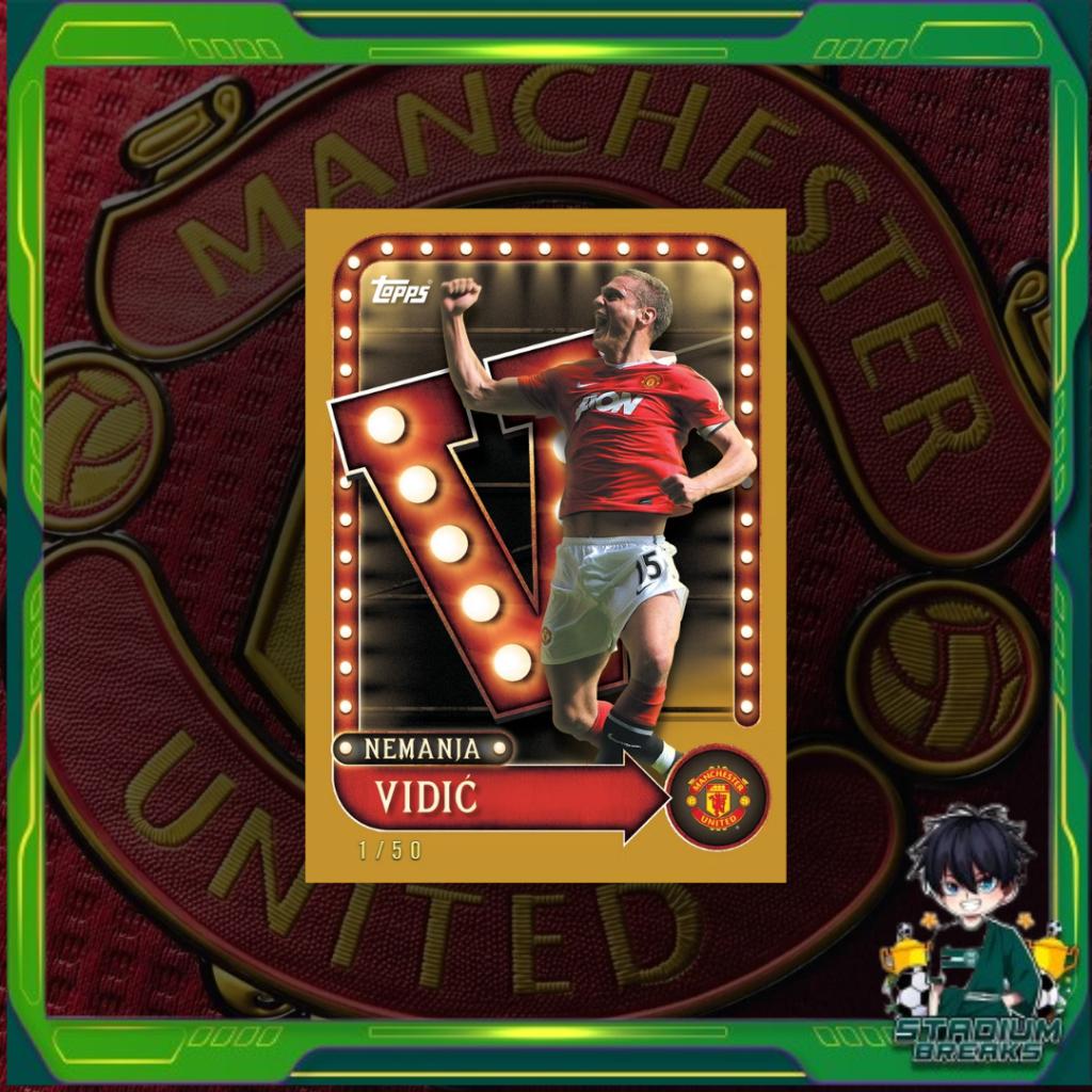 พร้อมส่ง 2025/26 Topps Collectors Tin : Manchester United (p4)