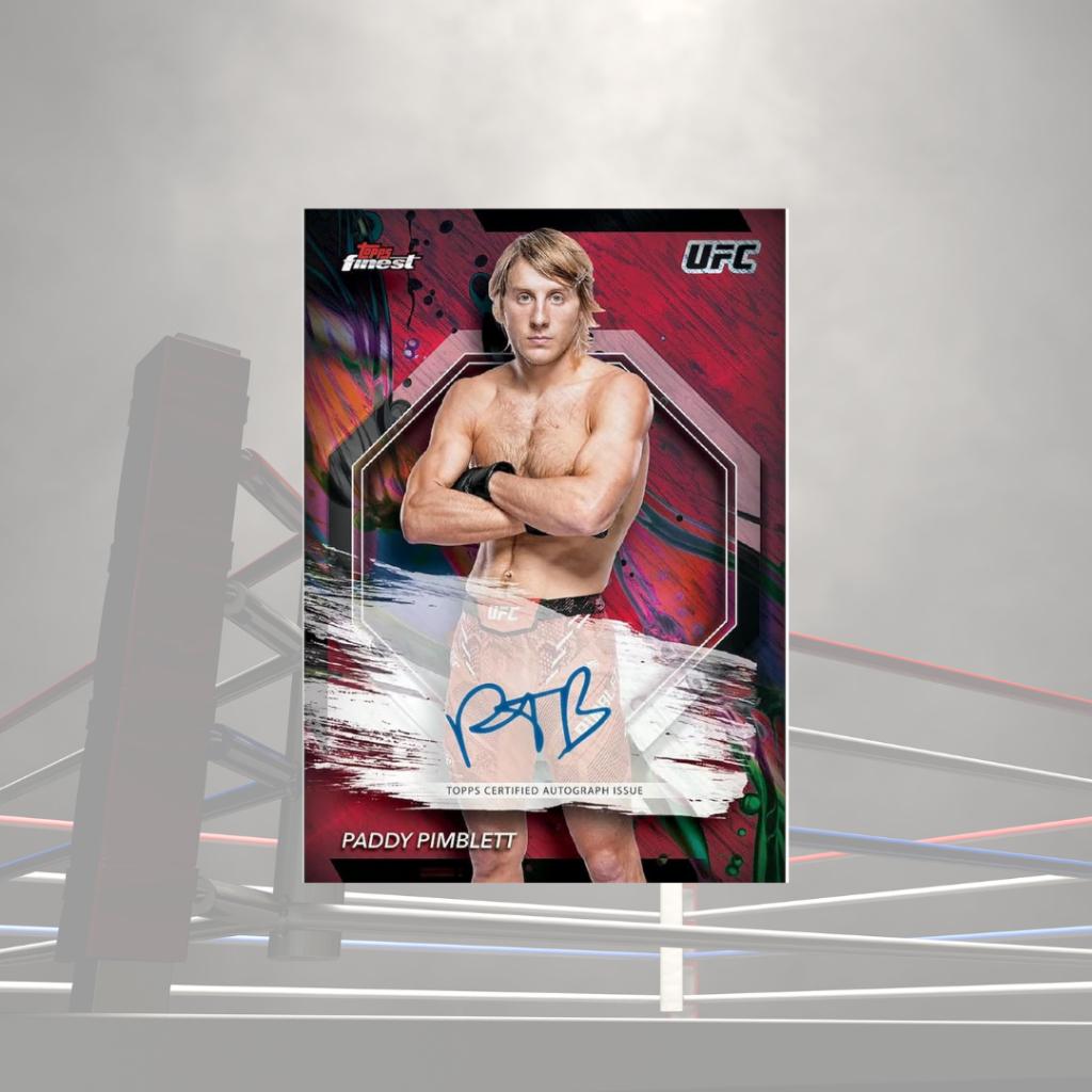 พร้อมส่ง!! การ์ดสะสมนักมวย 2024 Topps UFC Finest รุ่น Blaster Box ตามหาใบนอกเรตกล่องกัน!! (p4)