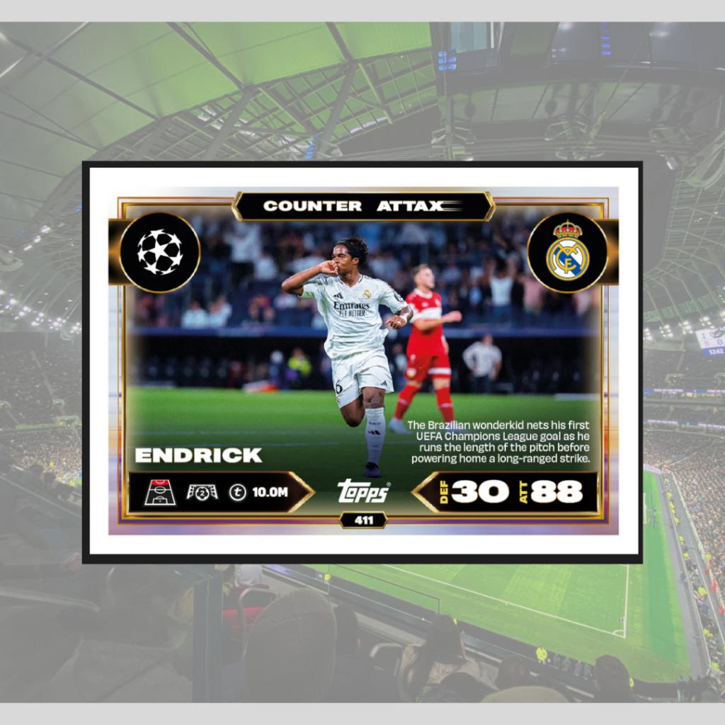 [ ยกกล่อง ] พร้อมส่ง!! 2025-26 Topps Match Attax UEFA Champions League Mega Tin การ์ดสะสม การ์ดสะสมกิฬา (p3) ( 300 กรัม )