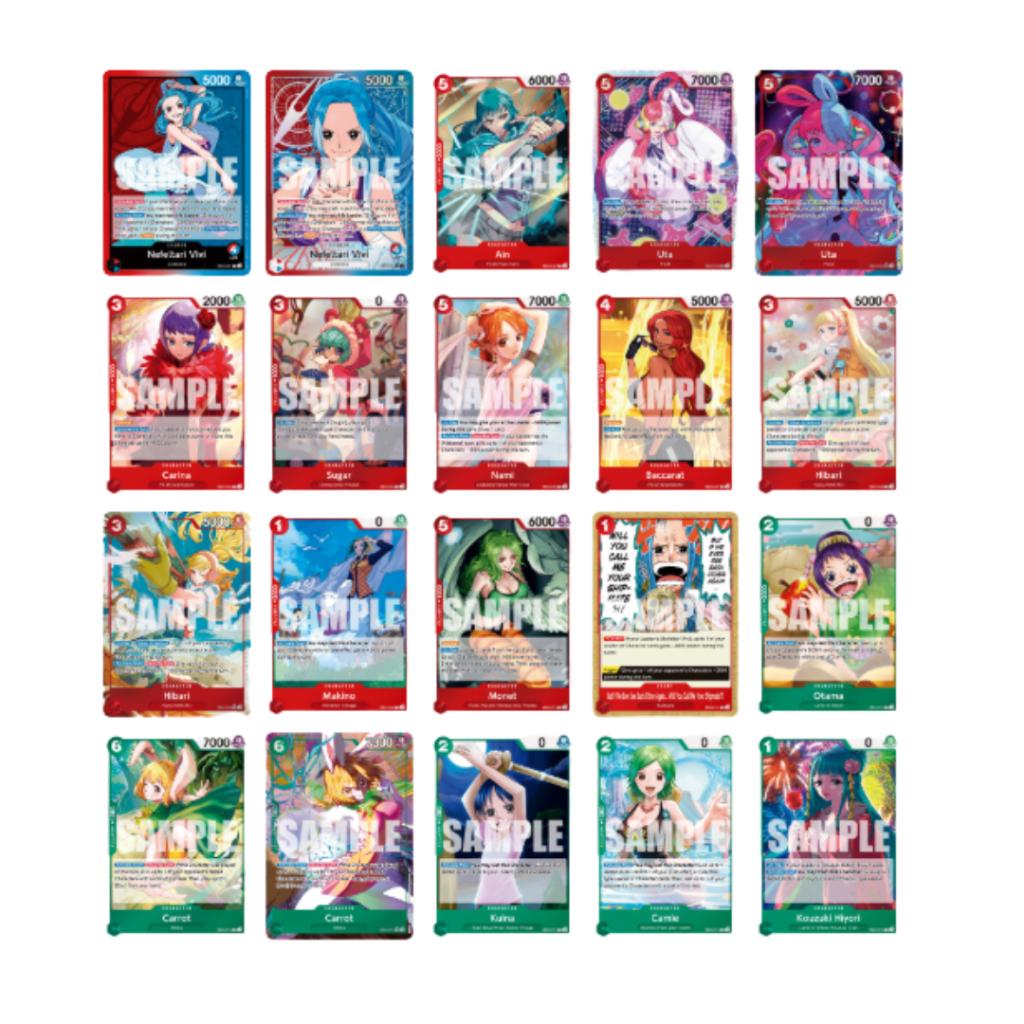 [ ยกกล่อง ] พร้อมส่ง!! การ์ดเกมวันพีซ ชุดพิเศษ Extra Booster ONE PIECE Heroines Edition [EB03] Bandai  Ver.Eng (p3) (750g)