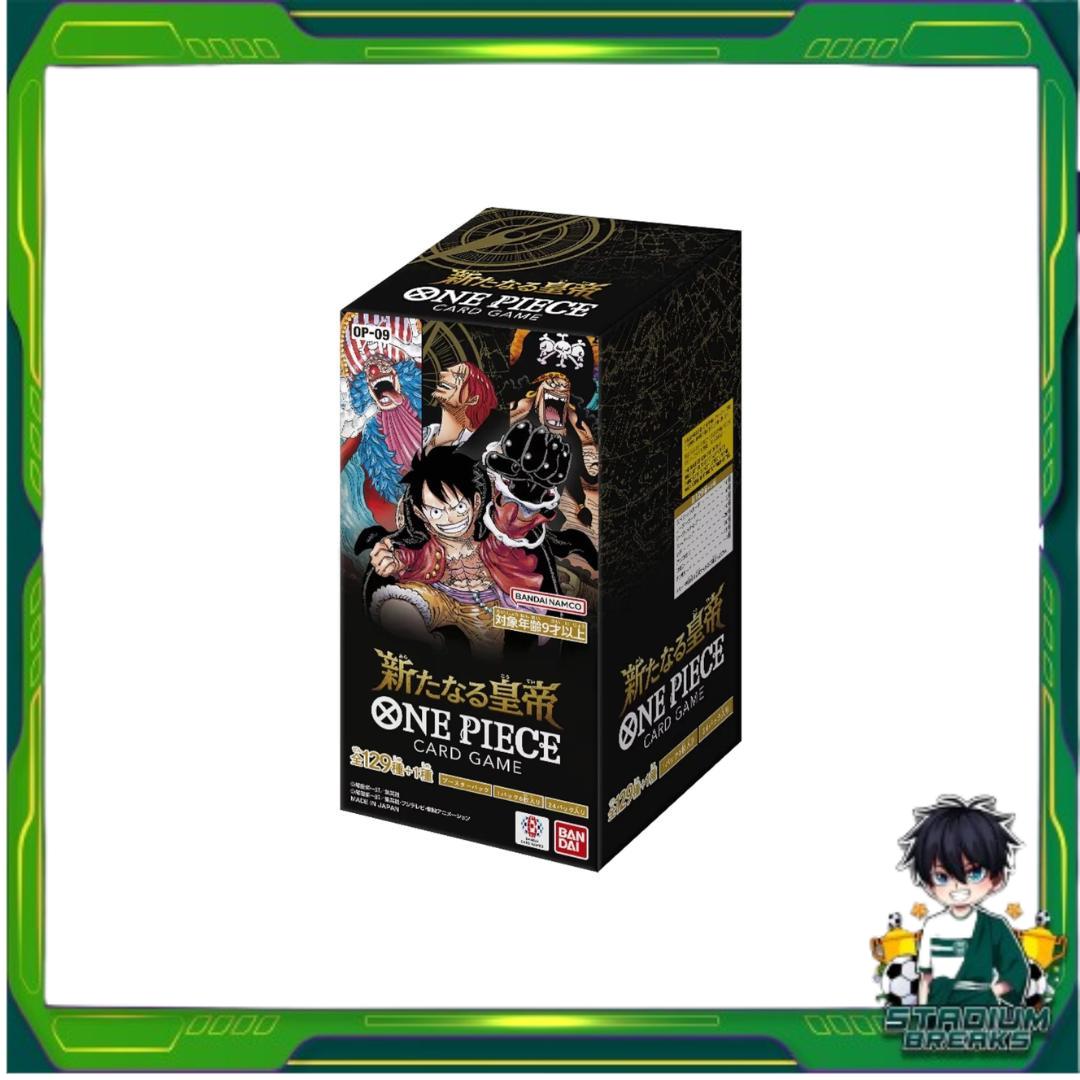 [ยกกล่อง] การ์ดเกม  One Piece Card Game Booster Box - OP09 - The Four Emperors (p3) ( 480g )