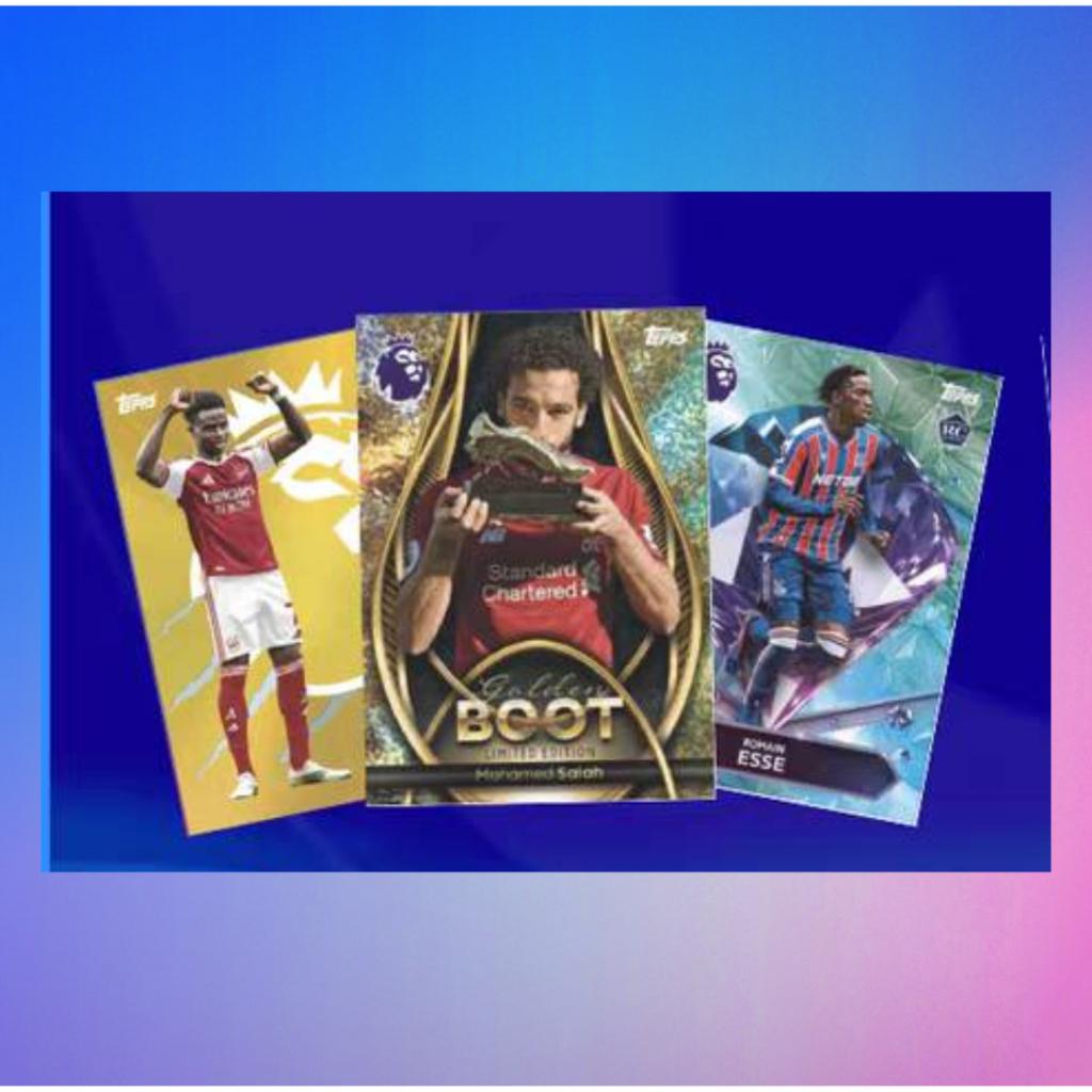 [ พร้อมส่ง!! ] การ์ดสะสมฟุตบอล Topps Premier League 2026 Super Tin - Hall of Fame Series #1 #2 #3 ใหม่ล่าสุด! (p4) ( 420 กรัม )