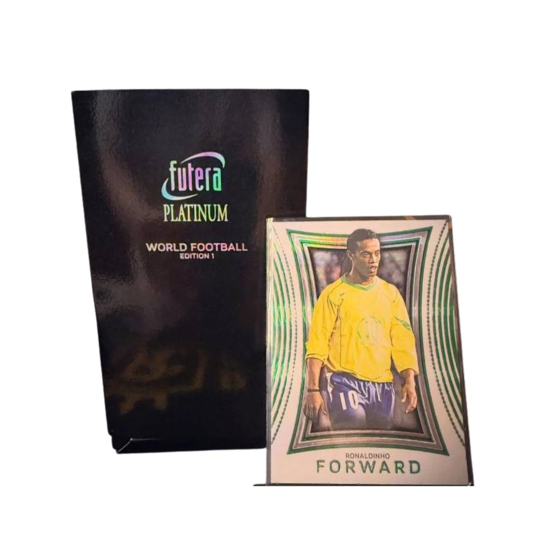 ยกกล่อง พร้อมส่ง! การ์ดฟุตบอล 2025/26 Futera World Football Platinum Edition 1 Hobby Box (p3) (230g)