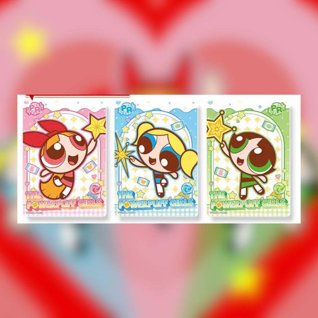 [ ยกกล่อง ] พร้อมส่ง!! การ์ดสะสม  Kayou The Powerpuff Girls Collector's Cards (p4)(480g)
