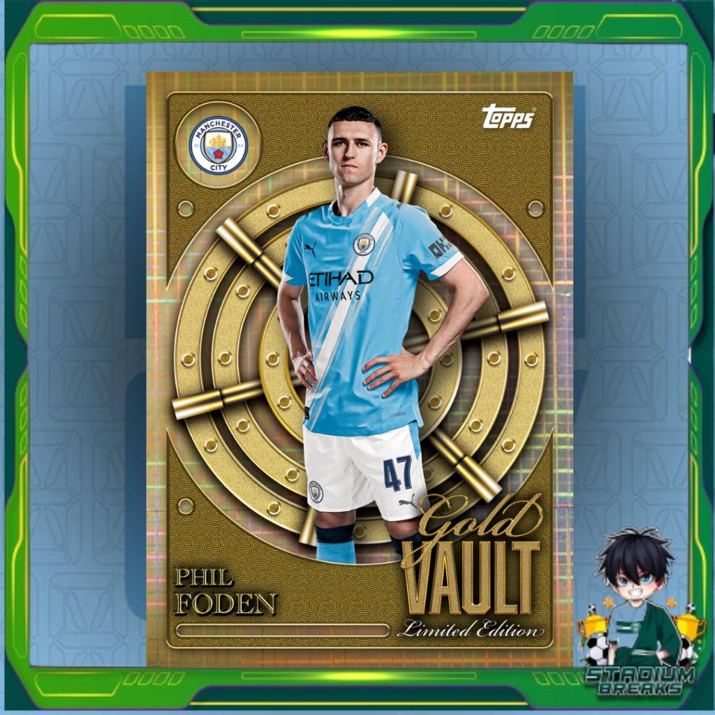 พร้อมส่ง 2025/26 Topps Collectors Tin : Manchester City สินค้าใหม่ล่าสุด (p4)