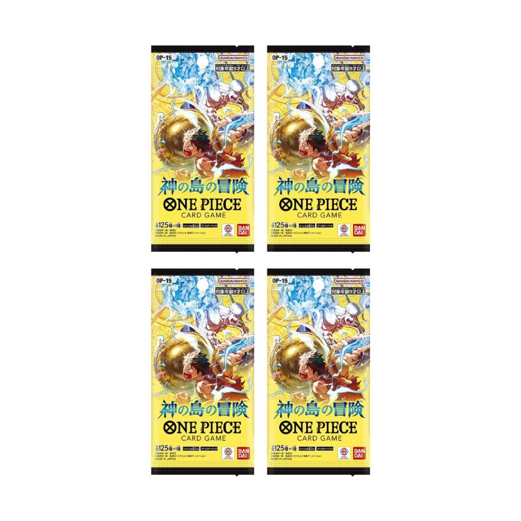 [ ยกกล่อง ] การ์ดเกมวันพีซ ONE PIECE CARD GAME BOOSTER PACK -Adventure on KAMI’s Island- [OP-15] พร้อมส่ง!! (p3)