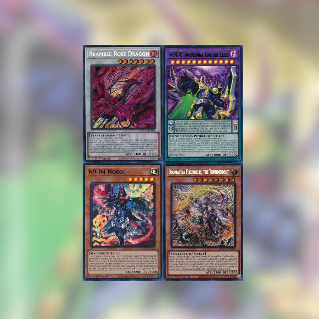 [ ยกกล่อง ] การ์ดเกมยูกิโอ! Yu-Gi-Oh!  DOOM OF DIMENSIONS [DOOD] สินค้าพร้อมส่ง!!  (p3)(450g)