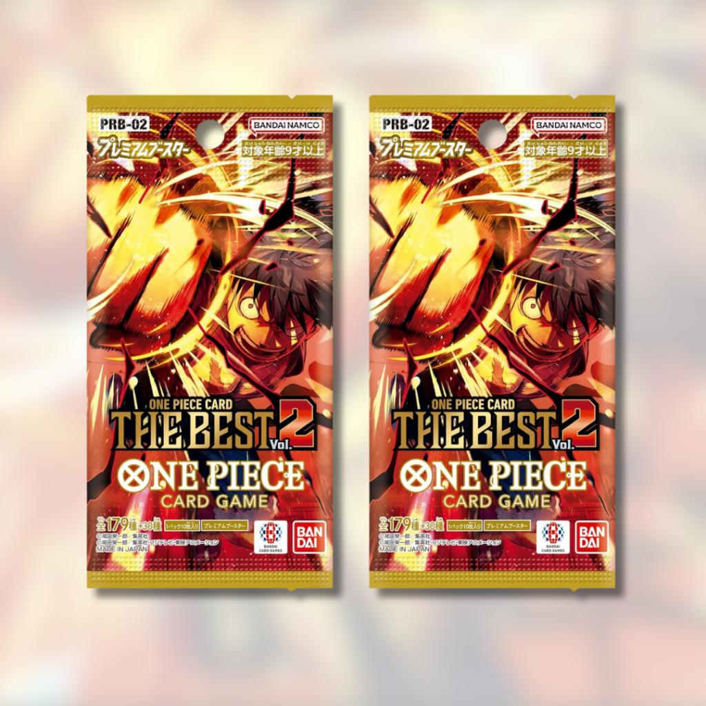 [ พร้อมส่ง!! ] แยกซอง การ์ดเกมวันพีซ PREMIUM BOOSTER -ONE PIECE CARD THE BEST vol.2- [PRB02] : Bandai สาวกวันพีชห้ามพลาด สินค้าใหม่ล่าสุด (p3)