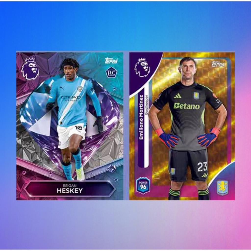 พร้อมส่ง! แยกซอง การ์ดสะสมฟุตบอล 2025-26 topps premier league debut edition สินค้าใหม่ล่าสุด (p3) (60g)