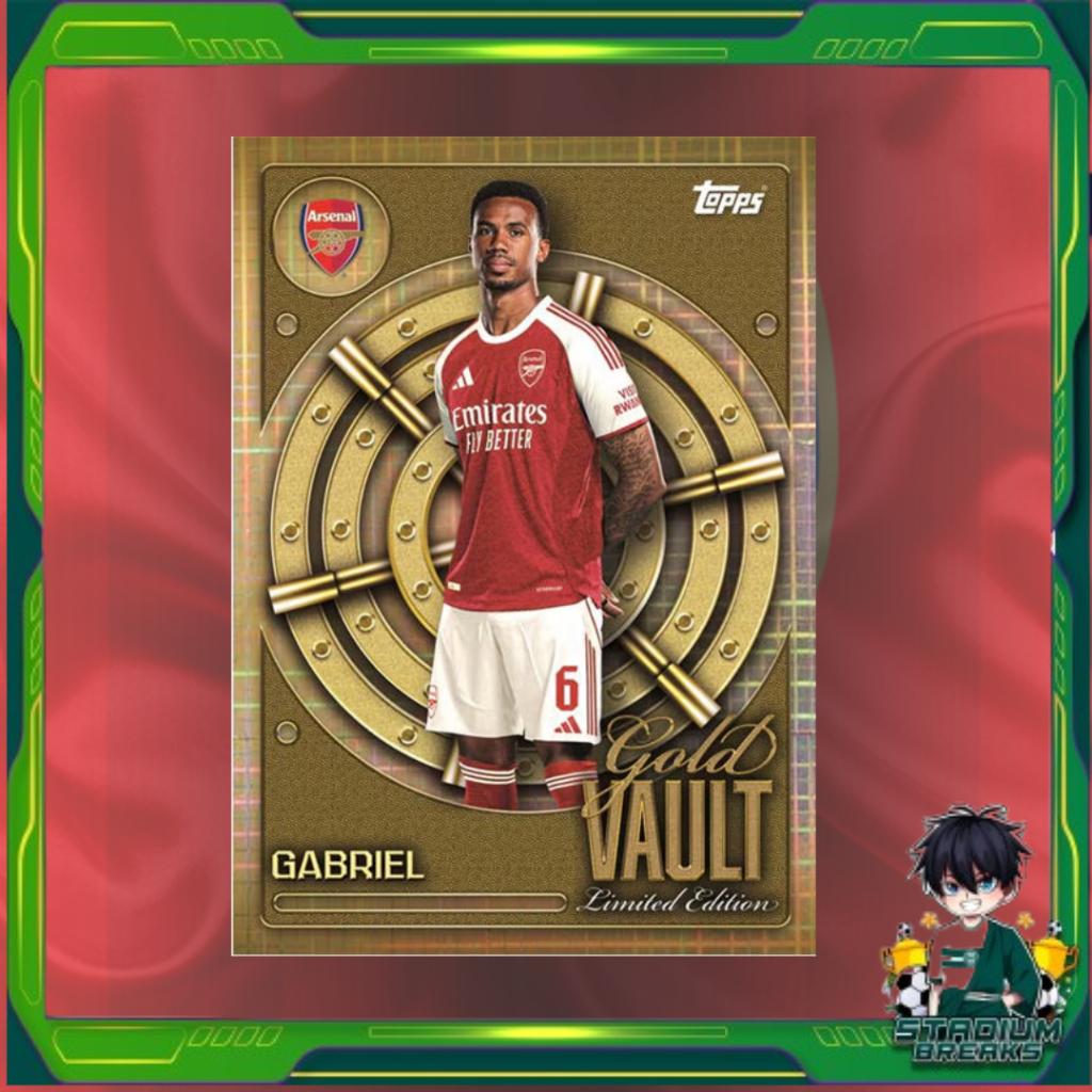 พร้อมส่ง 2025/26 Topps Collectors Tin : Arsenal การ์ดสะสมกิฬา (p4)