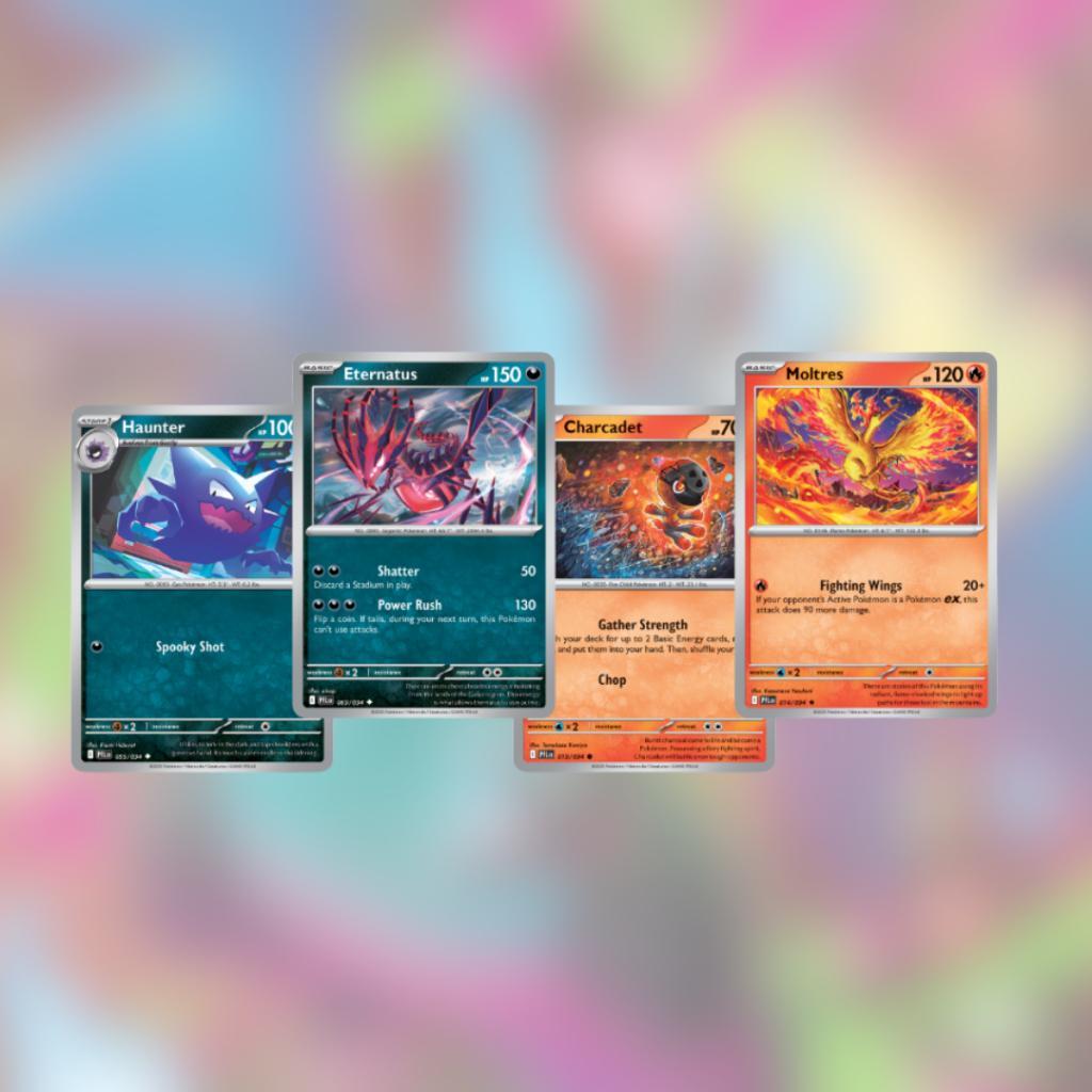 [ พร้อมส่ง! ] แยกซอง รุ่น Display Booster การ์ดเกมโปเกมอน Pokémon TCG Mega Evolution – Phantasmal Flames (ENG) การ์ดสะสม สาวกโปเกม่อน (p2) (80 g)