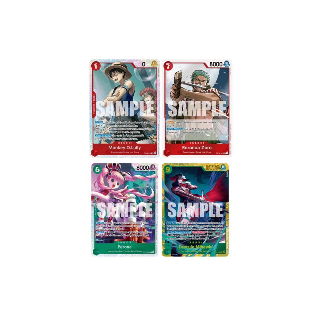 [ 1 ซอง ] การ์ดเกม ONE PIECE Card Game :  THE AZURE SEA’S SEVEN [OP14-EB04] ver.English สินค้าใหม่ล่าสุด (p3) (70g)