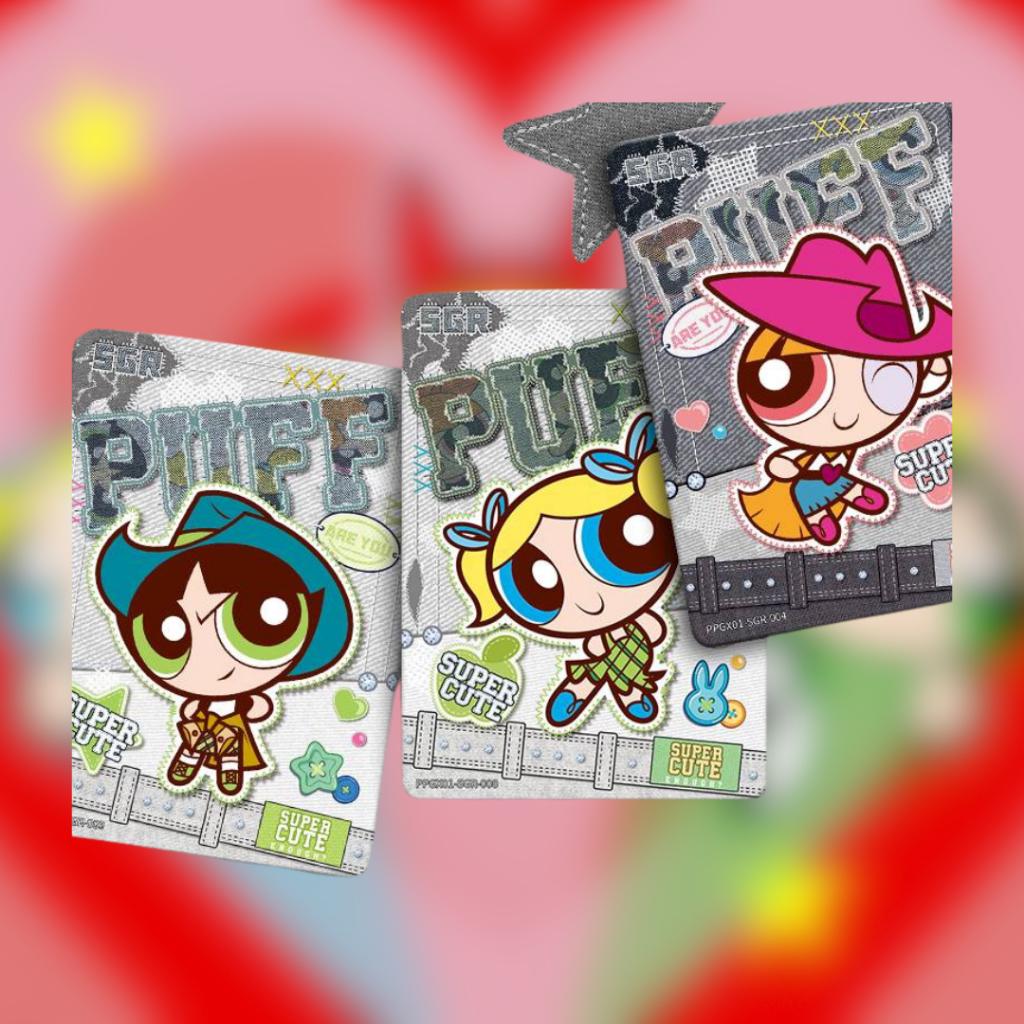 [ ยกกล่อง ] พร้อมส่ง!! การ์ดสะสม  Kayou The Powerpuff Girls Collector's Cards (p4)(480g)