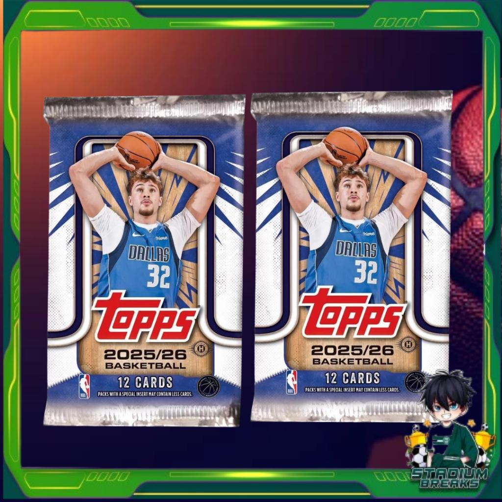 [ แยกซอง ] 2025-26 Topps NBA Basketball Value Box พร้อมส่ง!!  (p4)