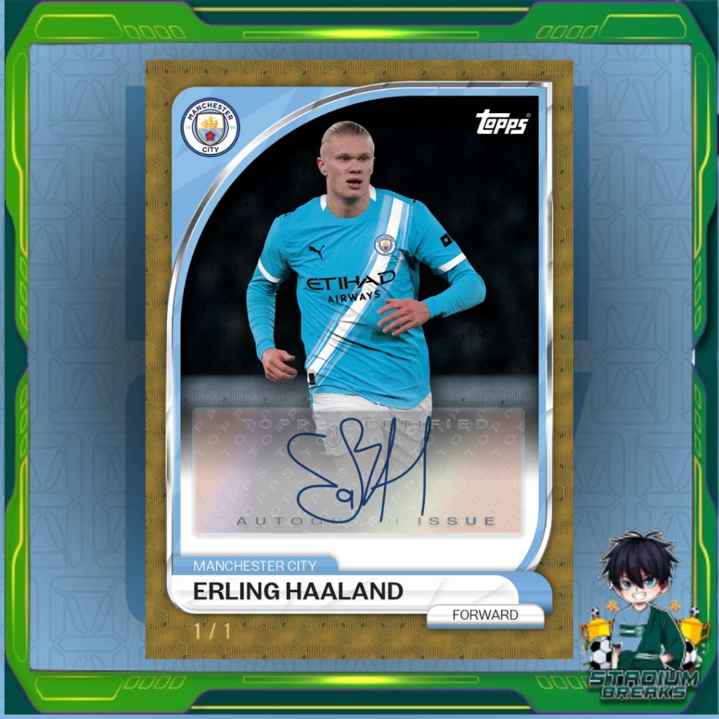 พร้อมส่ง 2025/26 Topps Collectors Tin : Manchester City สินค้าใหม่ล่าสุด (p4)
