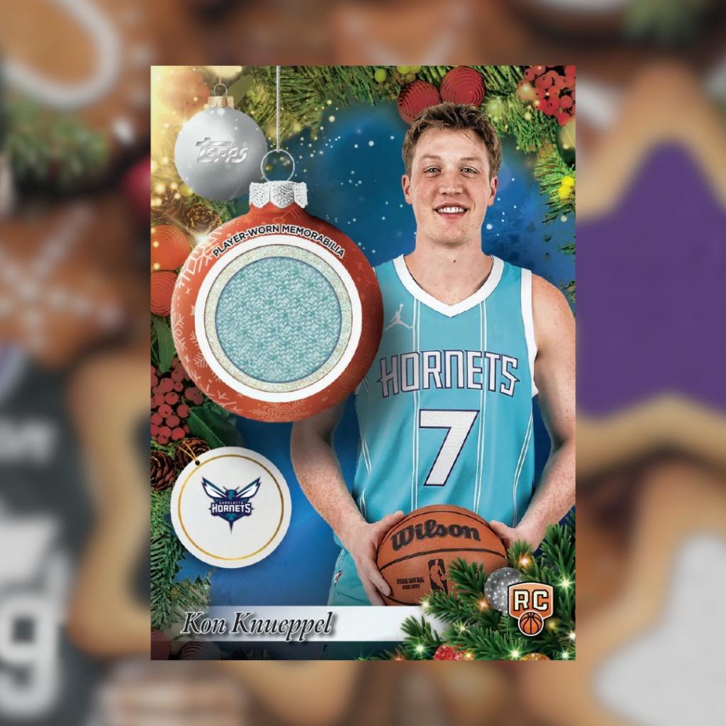 2025-26 การ์ดสะสม Topps Holiday Basketball - Advent (Countdown) Calendar (p4) ( 600 G )